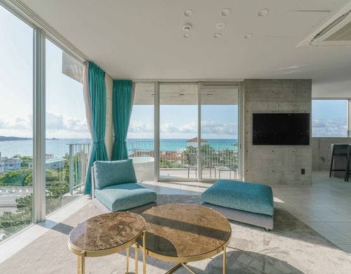 旅の疲れを癒すベッドルーム