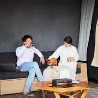 富士山が見渡せるオープンリビング