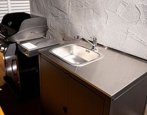 BBQグリルレンタルはオプション8,800円です