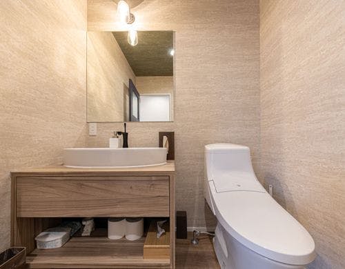 2Fトイレは少し大きめです。