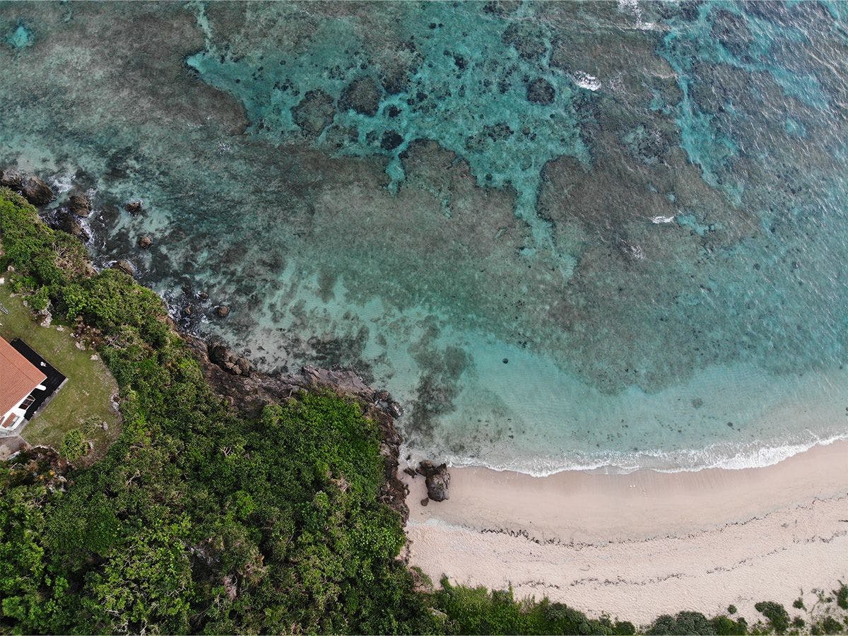 【การถ่ายภาพทางอากาศ】Kukuru Nakijin