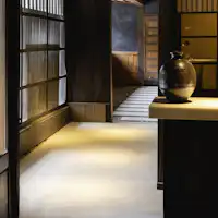 本庵を含む母屋のエントランス