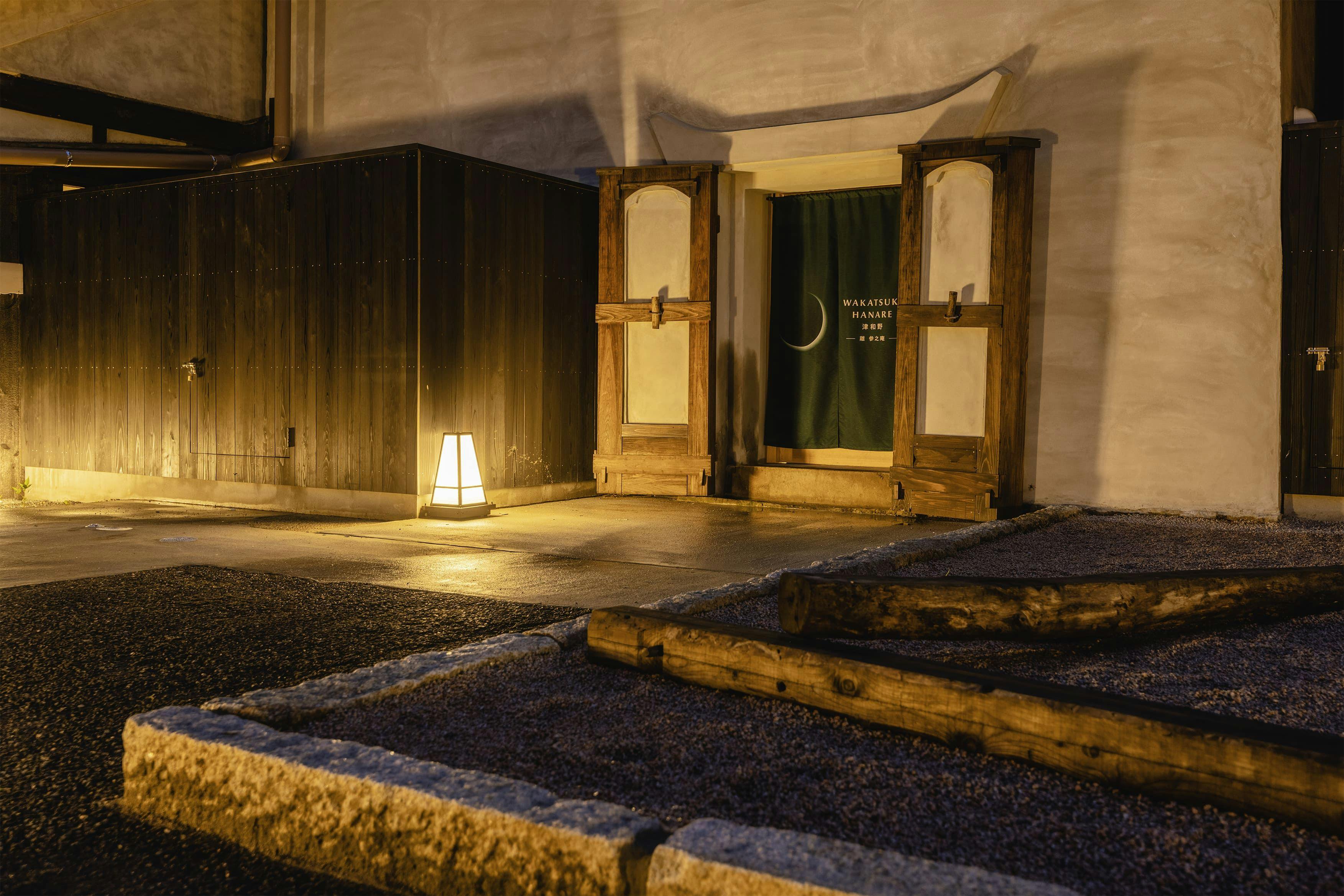 参ノ庵のエントランス