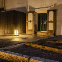 参ノ庵のエントランス