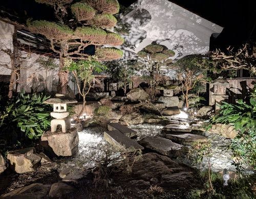 本庵の日本庭園