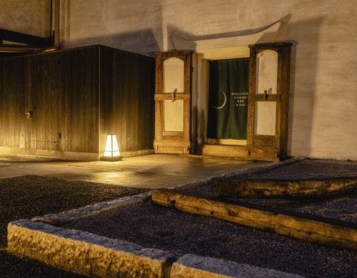 参ノ庵のエントランス