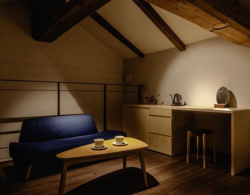 参ノ庵のリビング