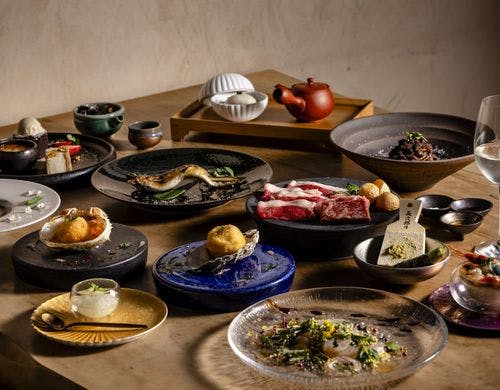 フルコースの全体写真①