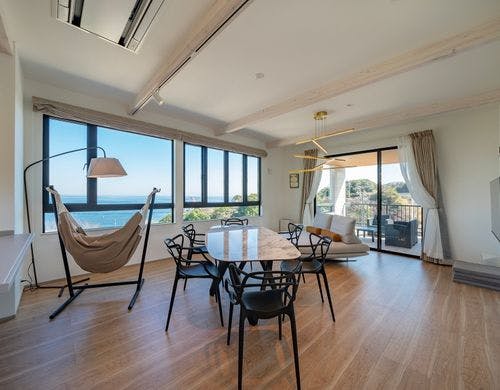 Biancoの2階テラス