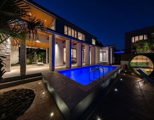 Bianco夜のライトアップ