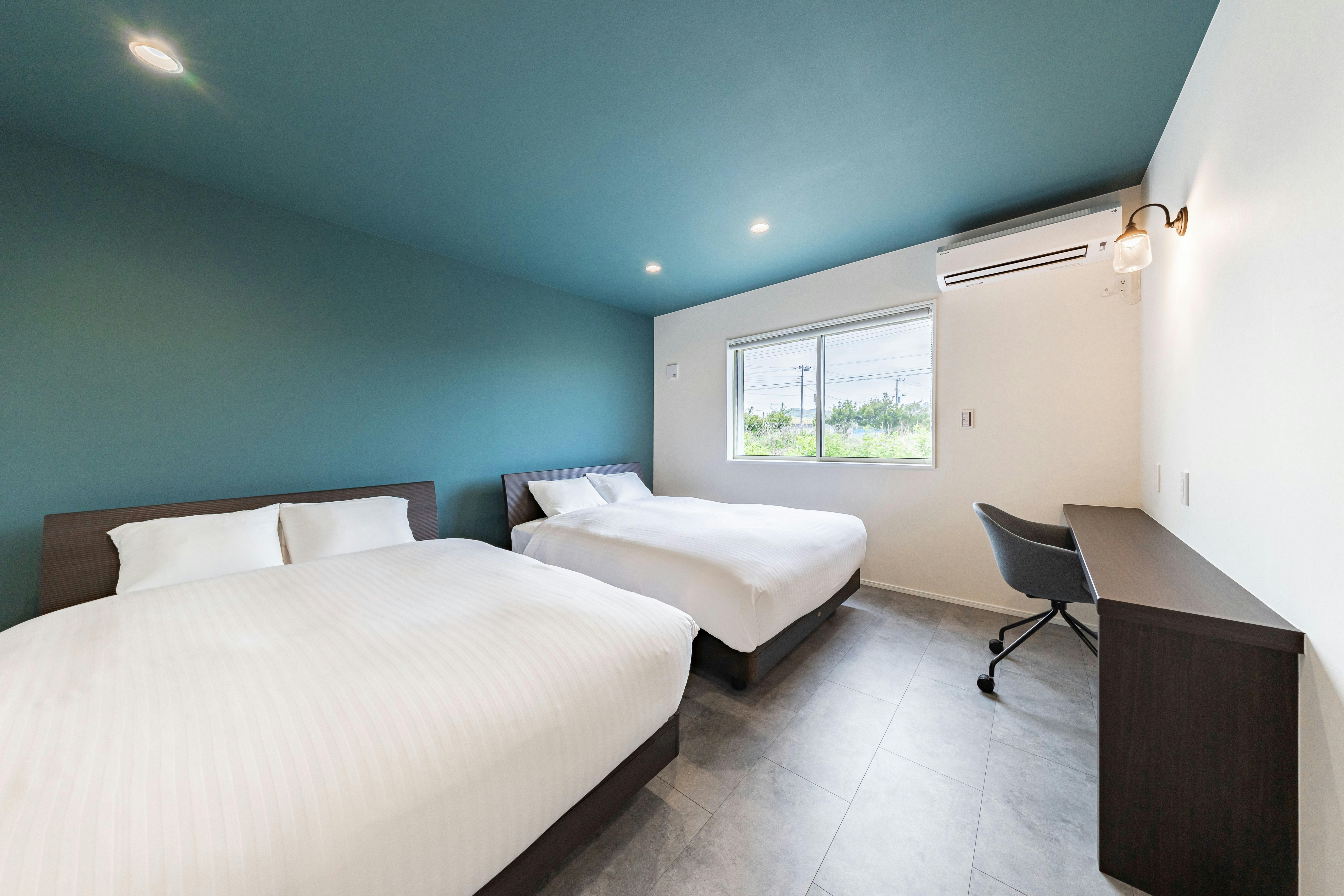 POOL & SAUNA VILLA 6885｜寝室①