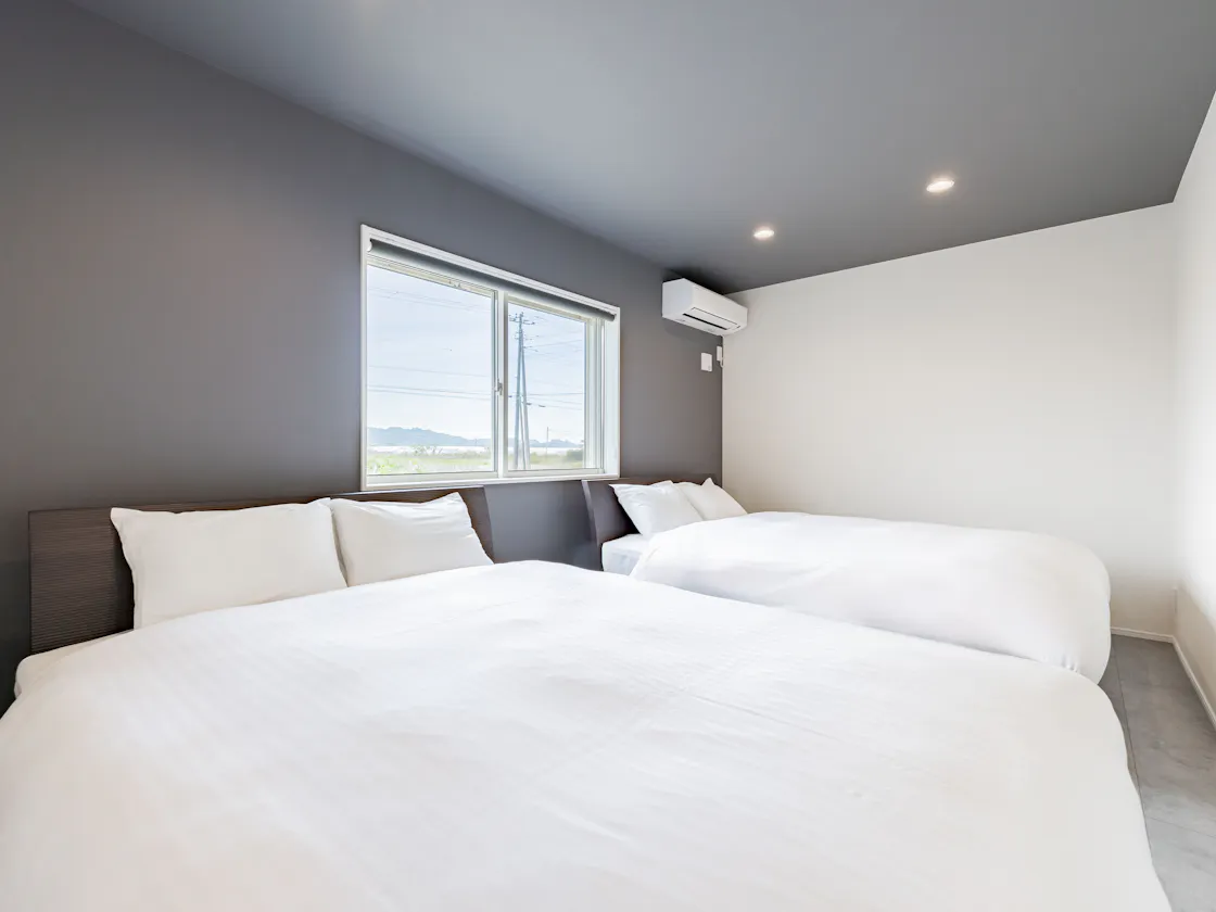 POOL & SAUNA VILLA 6885|寝室②