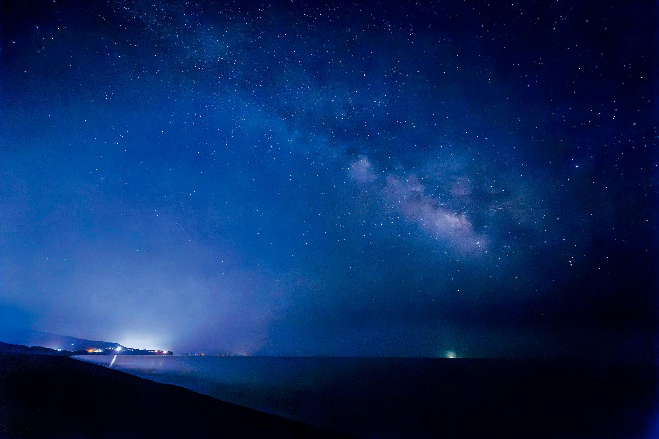 芸西村琴ヶ浜からの星空