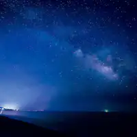 芸西村琴ヶ浜からの星空