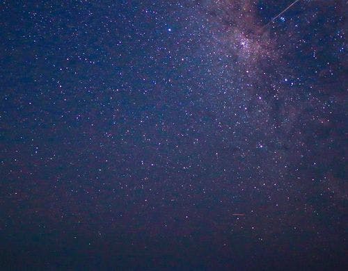 芸西村琴ヶ浜からの星空