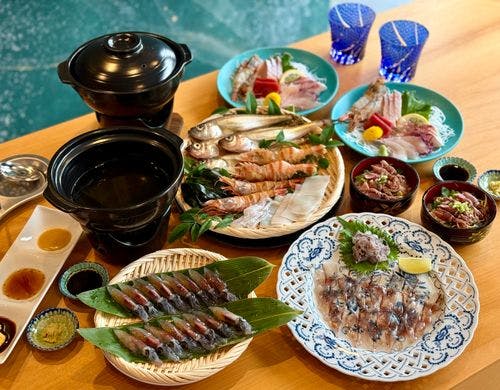 船長厳選！春の旬ホタルイカ豪華ディナー