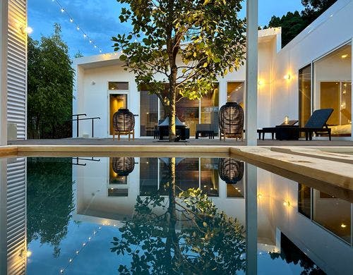 水風呂と露天風呂