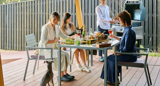プライベートテラスで愛犬と一緒にBBQ <アップグレード>