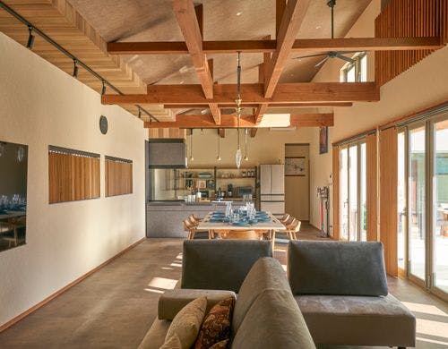 リビングダイニングの大空間