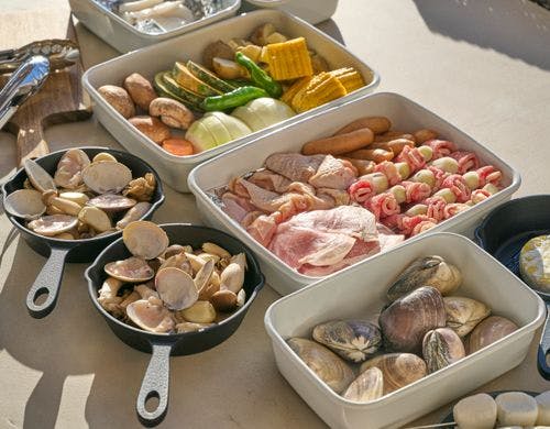 BBQ食材のセット