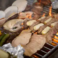 BBQグリルで焼き上げてください!