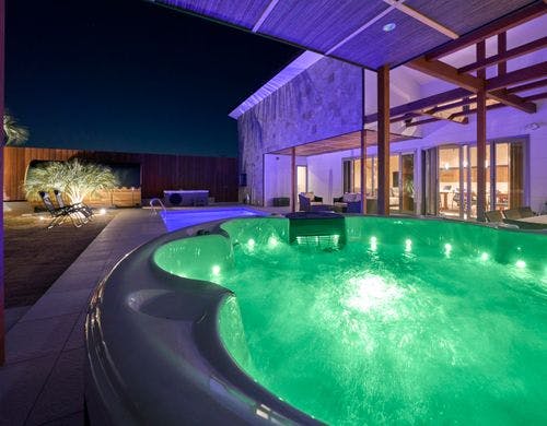 夜のジャグジータイムは特にお勧めです