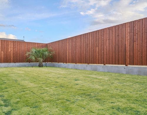 天然芝のドッグラン