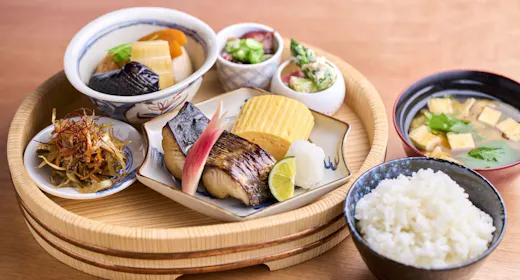 瀬戸内鮮魚の旬を味わう「焼魚御膳」朝食付(夕食なし)プラン