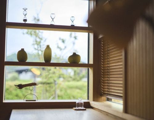 讃岐緑想（さぬきりょくそう） 窓の設え