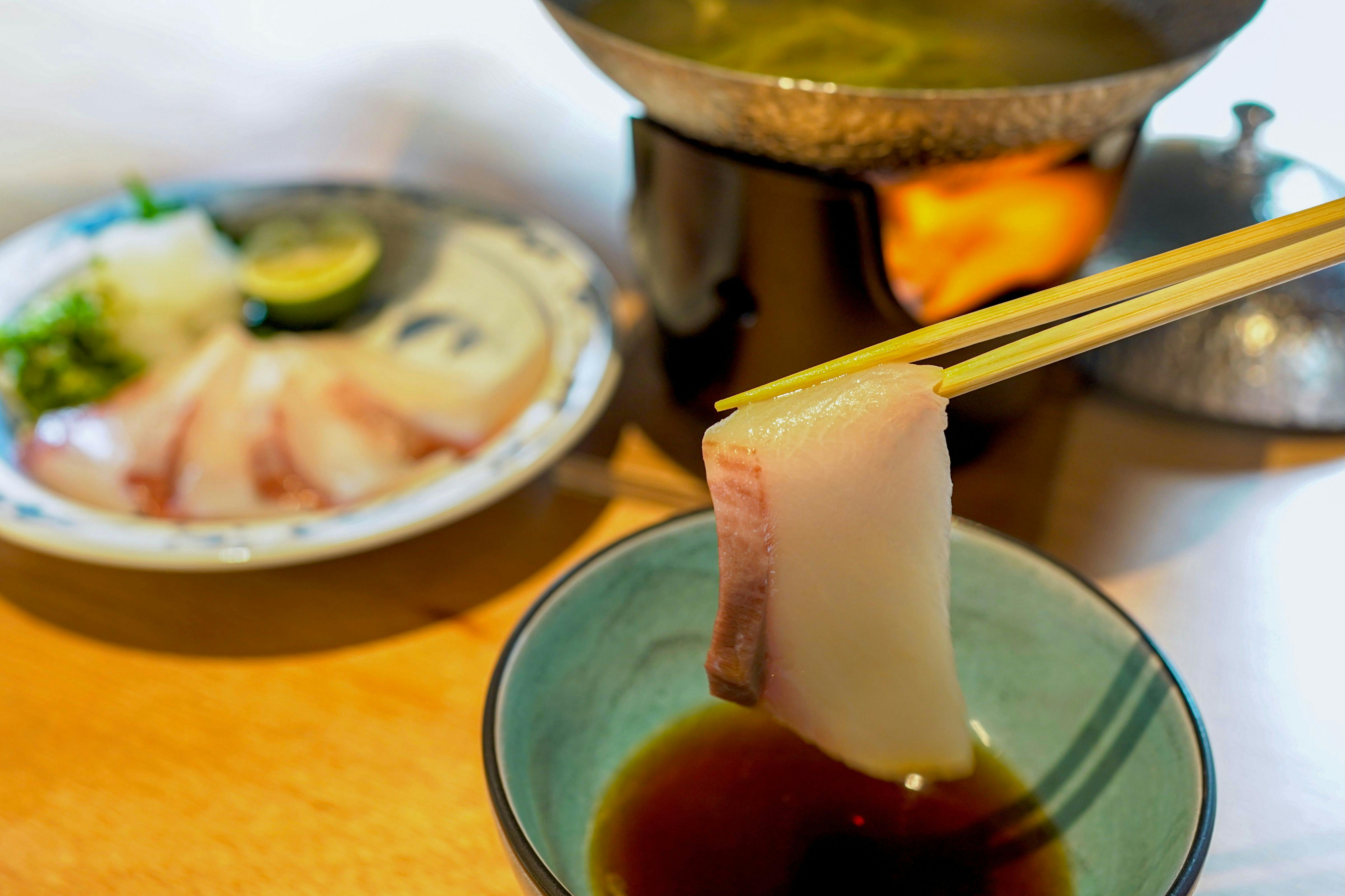 【秋冬限定】瀬戸内鮮魚のしゃぶしゃぶ