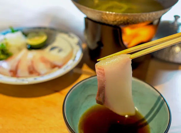 【秋冬限定】瀬戸内鮮魚のしゃぶしゃぶ