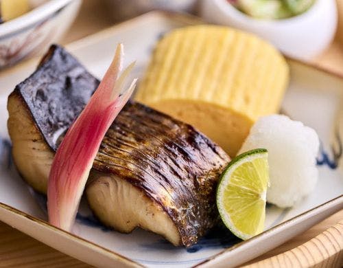 朝食御膳「焼き物」