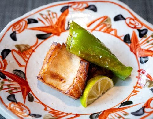 オリーブ牛付き瀬戸の特選地魚懐石「揚物」