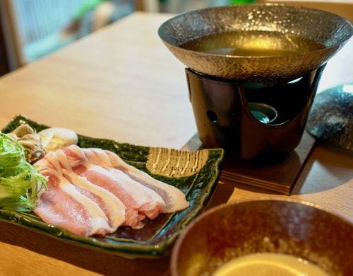 【秋冬限定】オリーブ豚のしゃぶしゃぶ