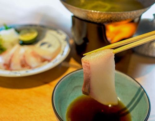 【秋冬限定】瀬戸内鮮魚のしゃぶしゃぶ