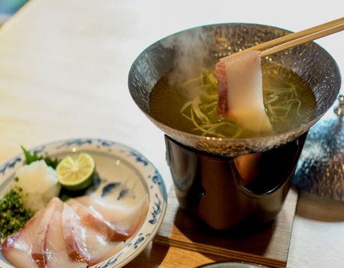 【秋冬限定】瀬戸内鮮魚のしゃぶしゃぶ