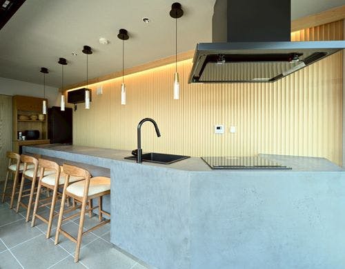 波・沙・沁のキッチン