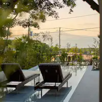 テラス湯と相模灘