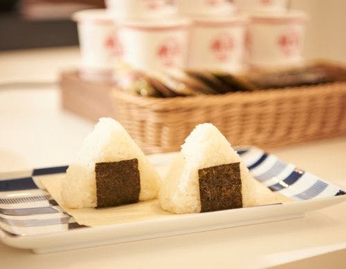 朝食メニュー(おにぎり)