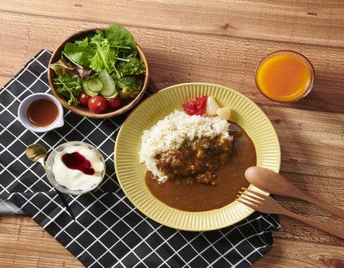 朝食メニュー(カレー)