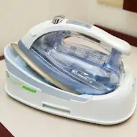 Irons are available for loan at the front desk.