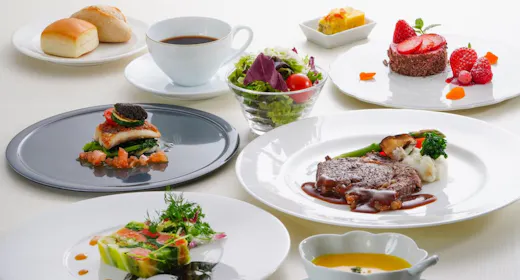 【夕・朝食付き】夕食は大自然が育んだ上品な味わいの洋食コース<Rapport(ラポール)>