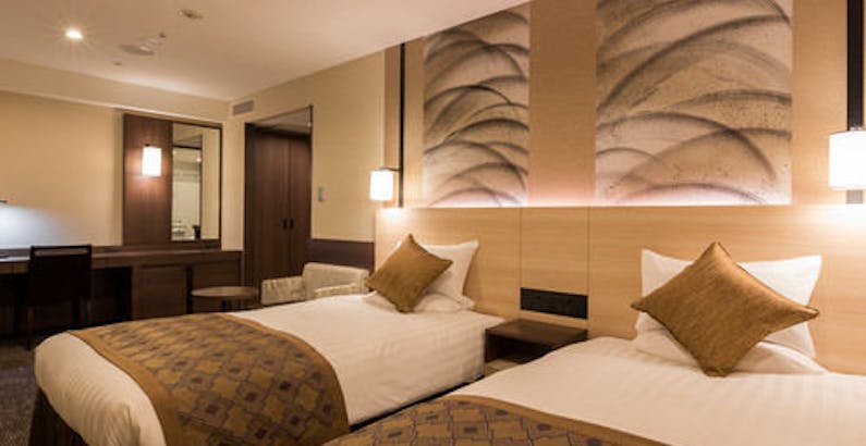 スーペリアツイン 29 8平米 110cm 禁煙 しまね美肌スイッチ 姫ラボコスメ特典付き 朝食付き プラン 松江エクセルホテル東急 一休 Comビジネス