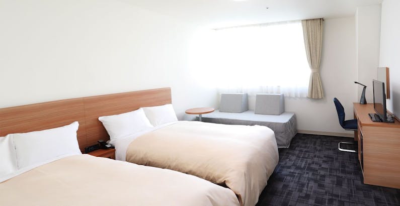 24平米 スタンダードツインb 喫煙 スタンダードプラン 素泊り 広島バスセンター直結 プラン ホテル メルパルク広島 一休 Comビジネス