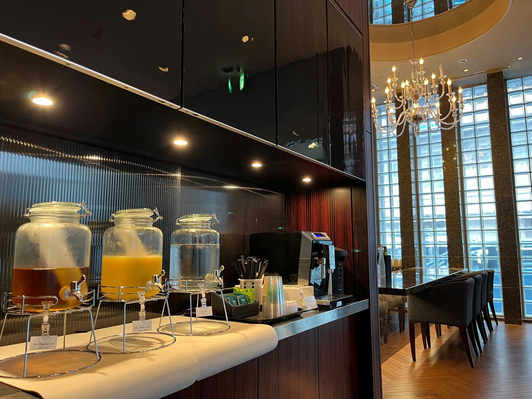 ウエルカムドリンクサービス