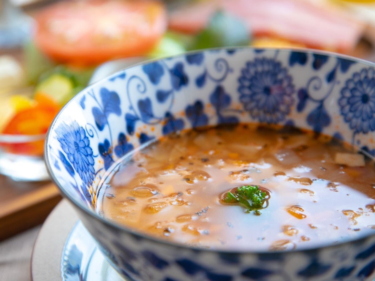 野菜たっぷりミネストローネ