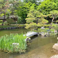 【周辺】中島公園にある落ち着いた日本庭園