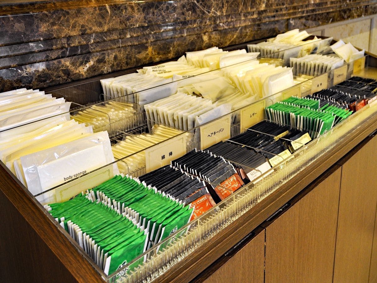 【フロント】アメニティーバー