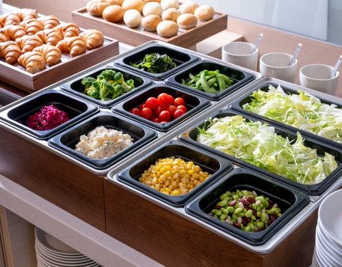 朝食(サラダ類)