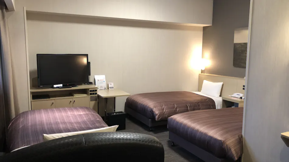 Tenninkyo Natural Hot Spring "Tabibito no Yu" Hotel Route Inn Grand Asahikawa Ekimae